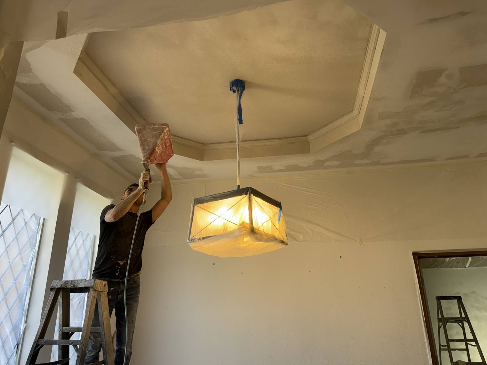 Popcorn Ceiling Removal